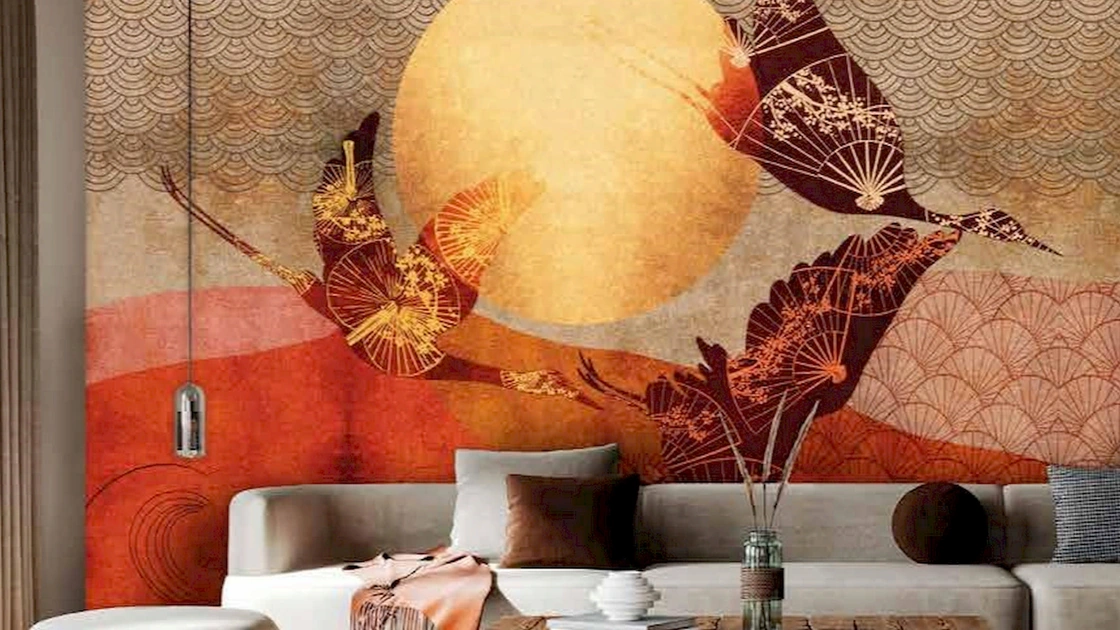Carta da parati Oriental di Pintdecor