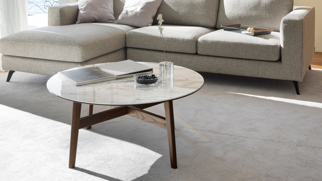 Tavolino rotondo Abrey di Calligaris