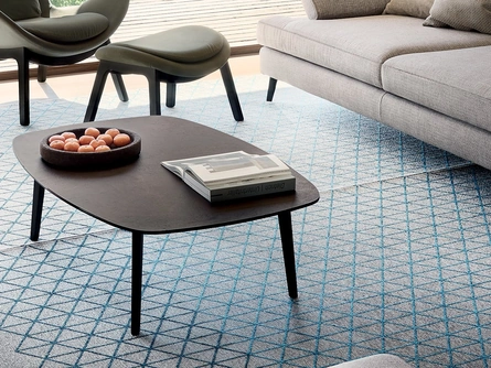 Tavolino ellittico Abrey di Calligaris