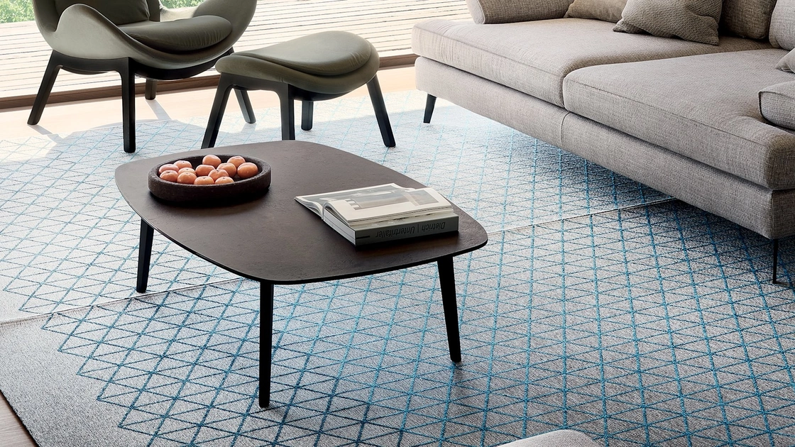 Tavolino ellittico Abrey di Calligaris