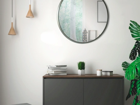 Specchio Abisso Antracite di Pintdecor