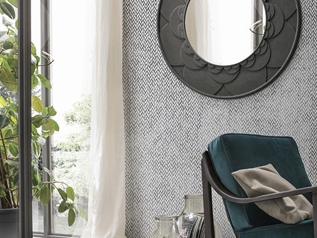 Specchiera Flower con cornice in poliuretano verniciato di Target Point