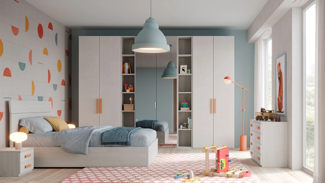 Cameretta componibile Fly CM 363 di Giessegi