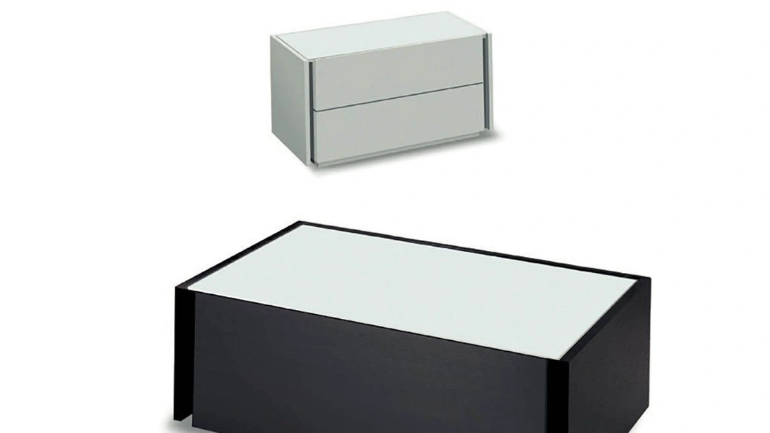 Comodino Line in legno o laccato di Fimar