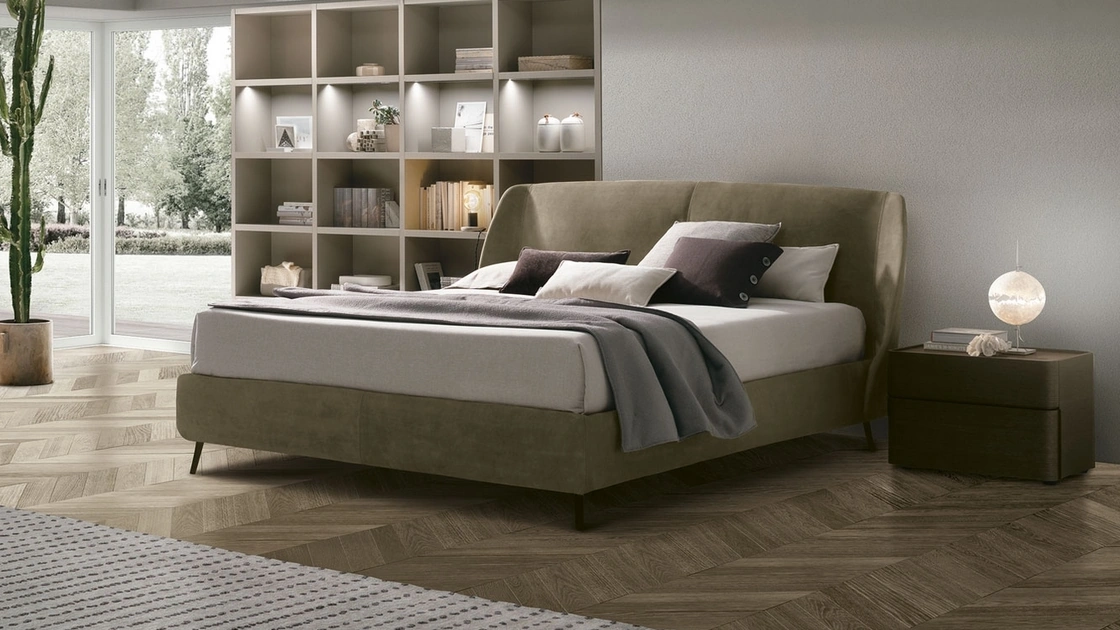 Letto con box contenitore Altea di Tomasella