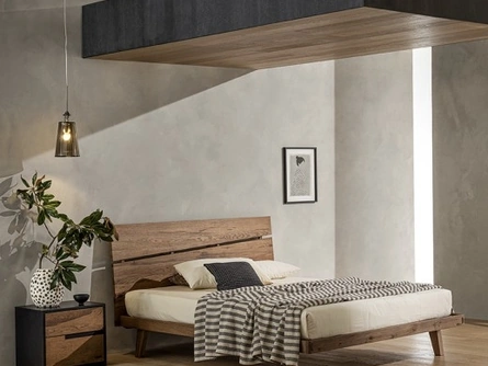 Letto Bogotà in legno di rovere di Le Fablier