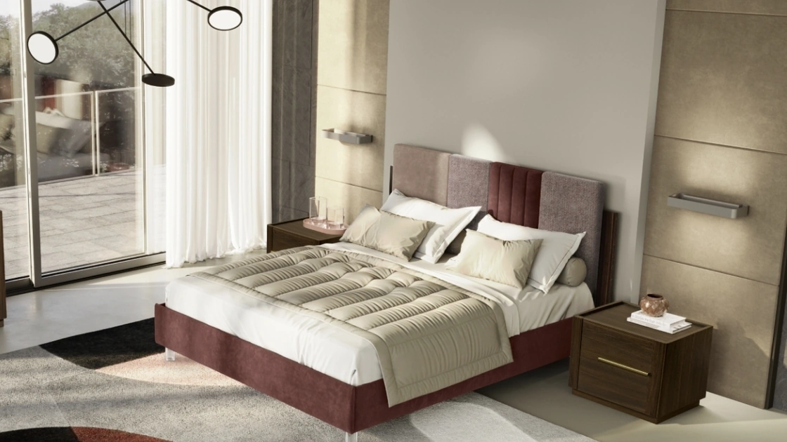 Letto Capri in tessuto di RTL Mobili
