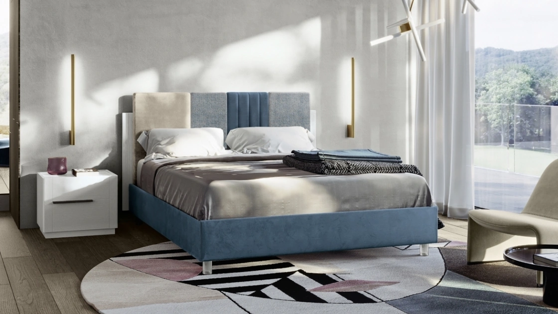 Letto Capri in tessuto di RTL Mobili