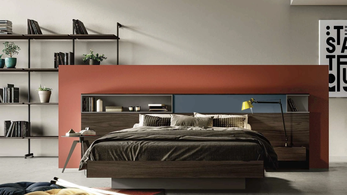 Letto con box contenitore Dado di Imab