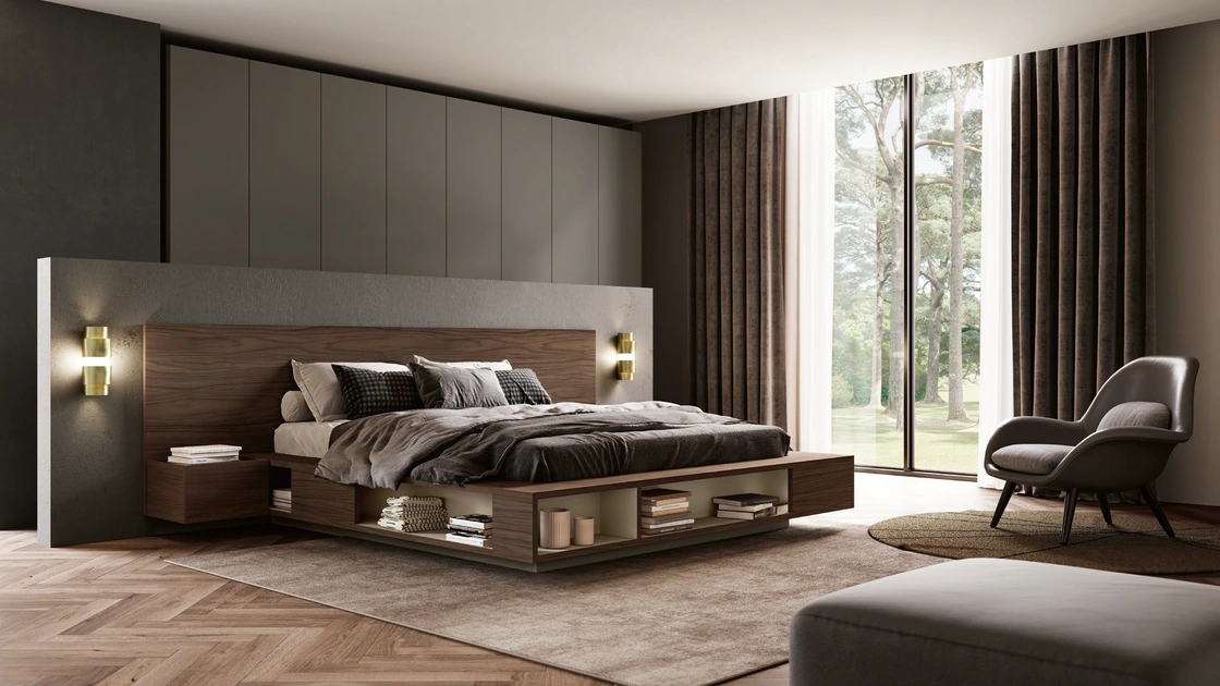 Letto matrimoniale Argo di Imab