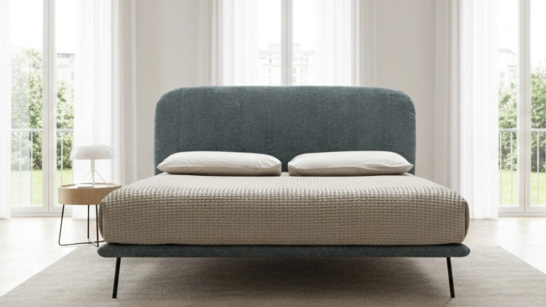 Letto imbottito Le Marais di Calligaris