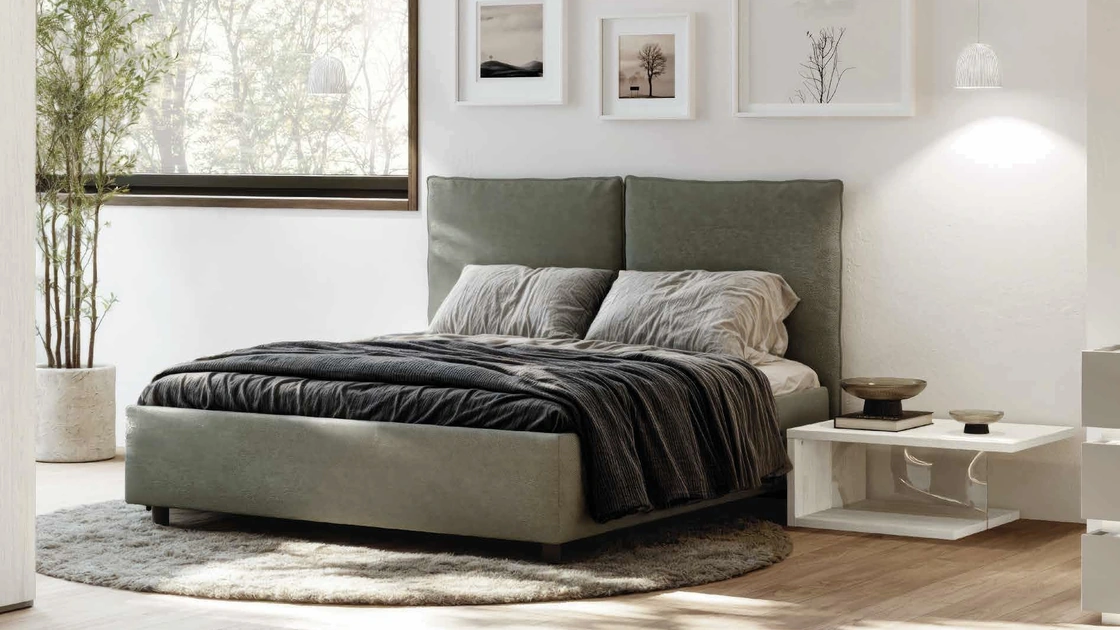 Letto imbottito Nairobi di Imab