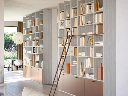Libreria a muro LV732 di Giessegi