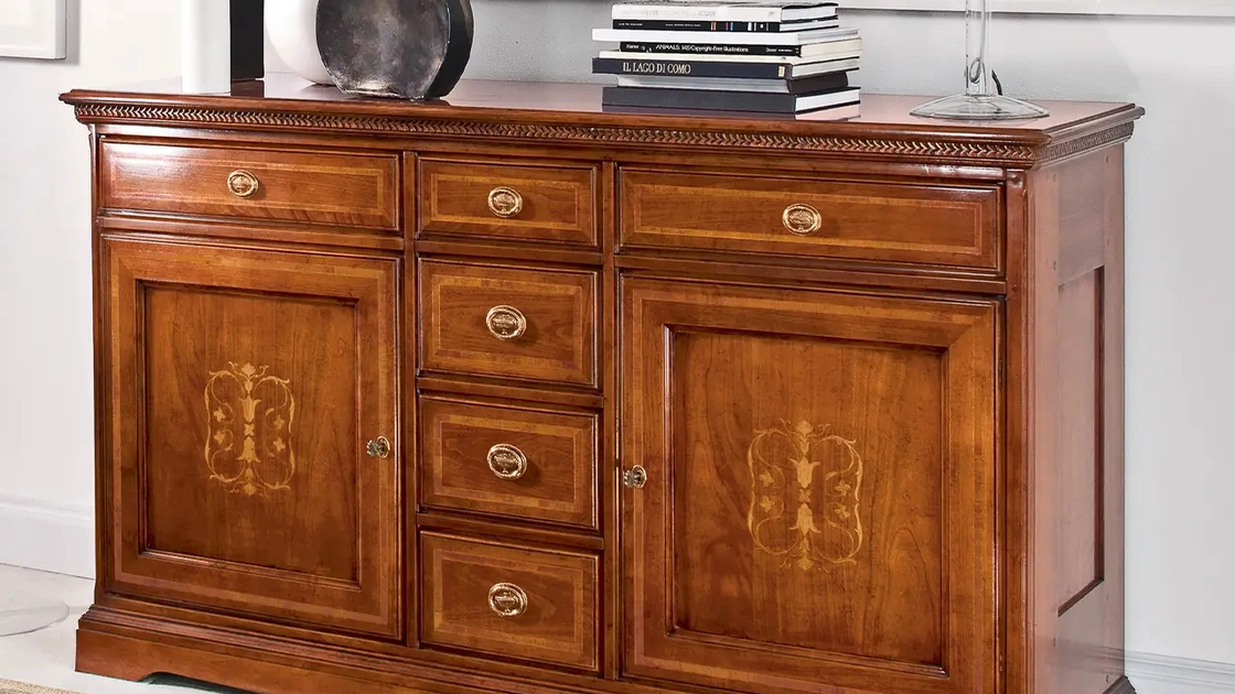 Madia classica in legno Camelia di Le Fablier