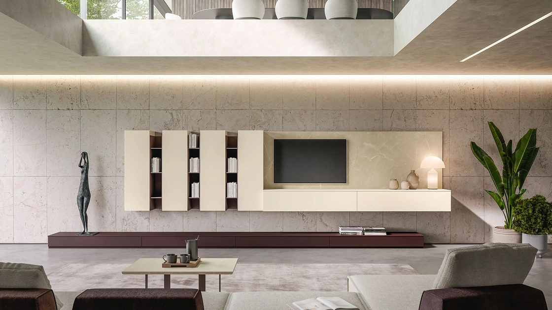 Parete Attrezzata Living LV709 di Giessegi