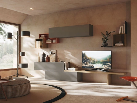 Parete Attrezzata Living LV713 di Giessegi