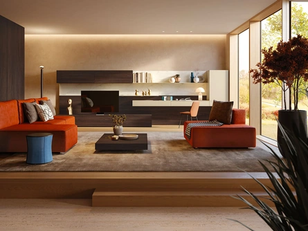 Parete Attrezzata Living LV714 di Giessegi