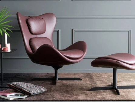 Poltrona Relax Lazy in Pelle di Calligaris