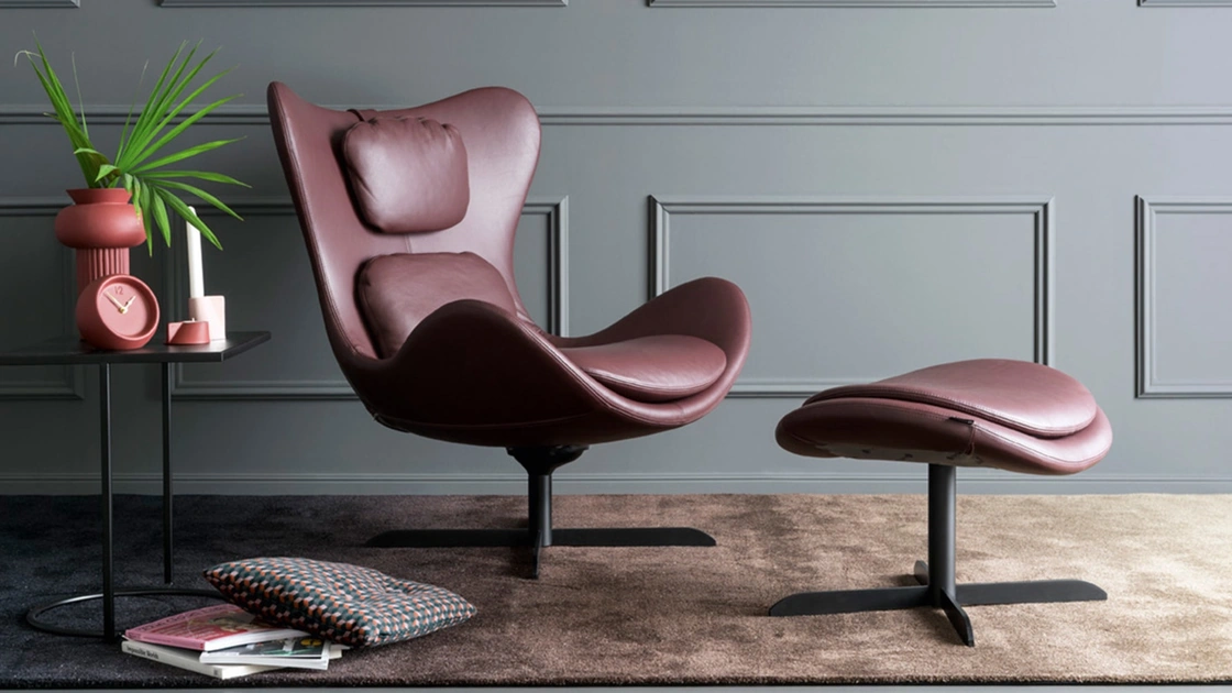 Poltrona Relax Lazy in Pelle di Calligaris