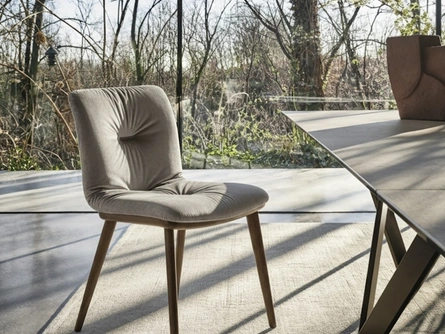 Sedia con imbottitura comfort Annie di Calligaris