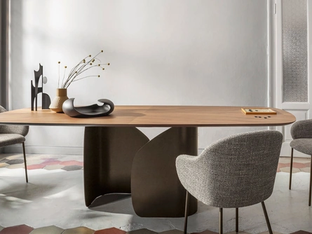 Sedia imbottita Holly Fab di Calligaris