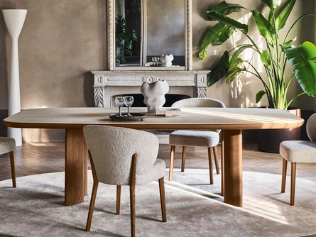 Sedia imbottita Mara di Calligaris