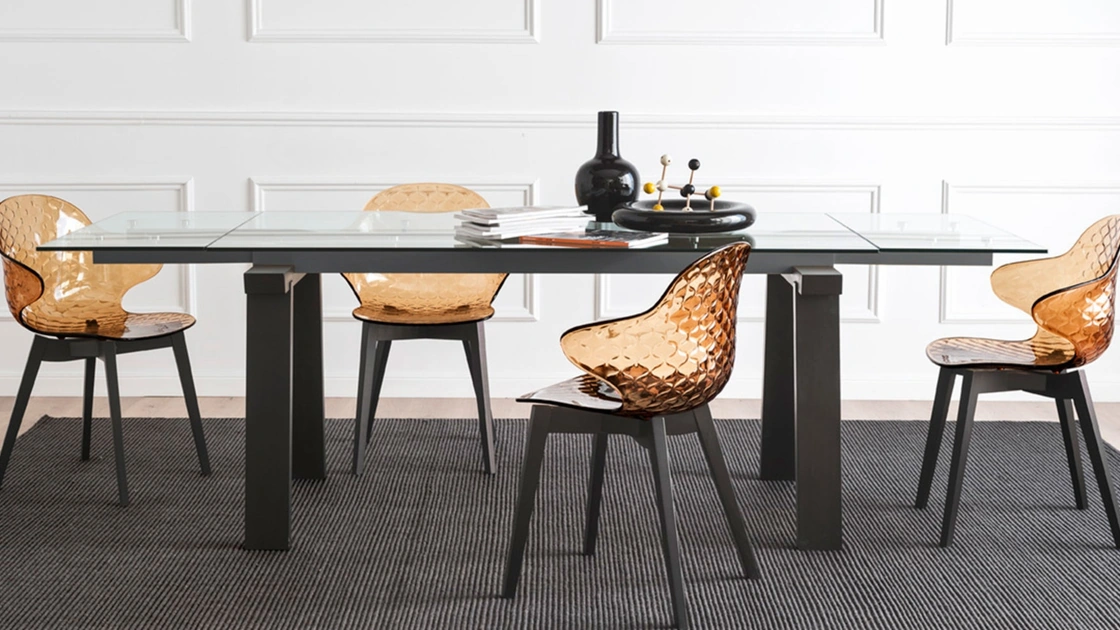 Sedia in policarbonato Saint Tropez di Calligaris