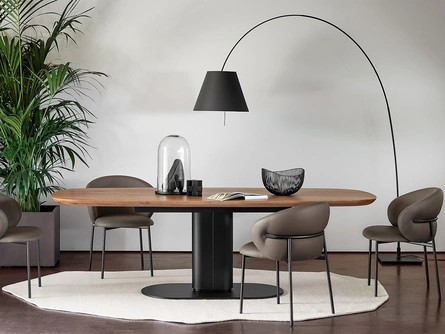 Tavolo Cameo in rovere massello di Calligaris