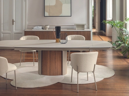 Tavolo allungabile Yoroi di Calligaris