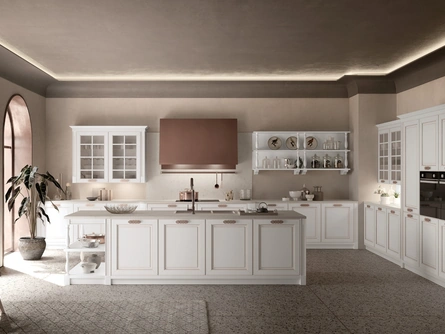 Cucina Classica con isola Dolcevita 01 di Stosa