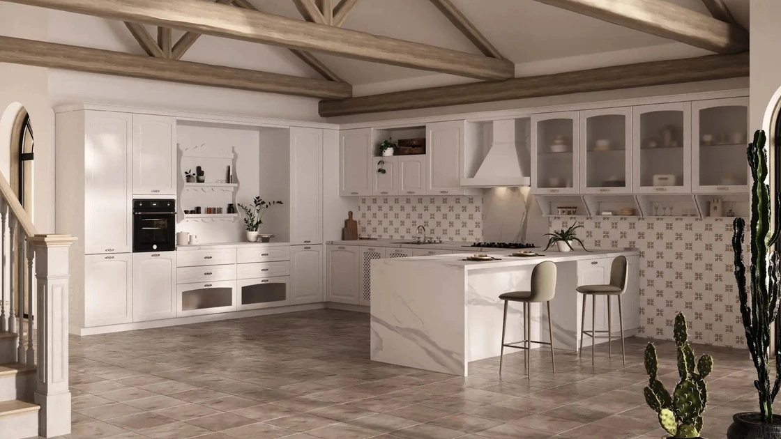 Cucina Classica con penisola Gioconda di Ciao Cucine
