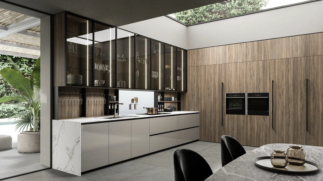 Cucina Design angolare Lab13 Kitchen 09 di Aran