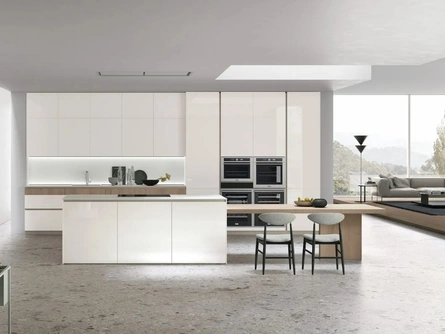 Cucina Moderna con isola Aliant 02 di Stosa