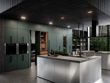 Cucina Moderna con isole Guadalupe 01 di Aran