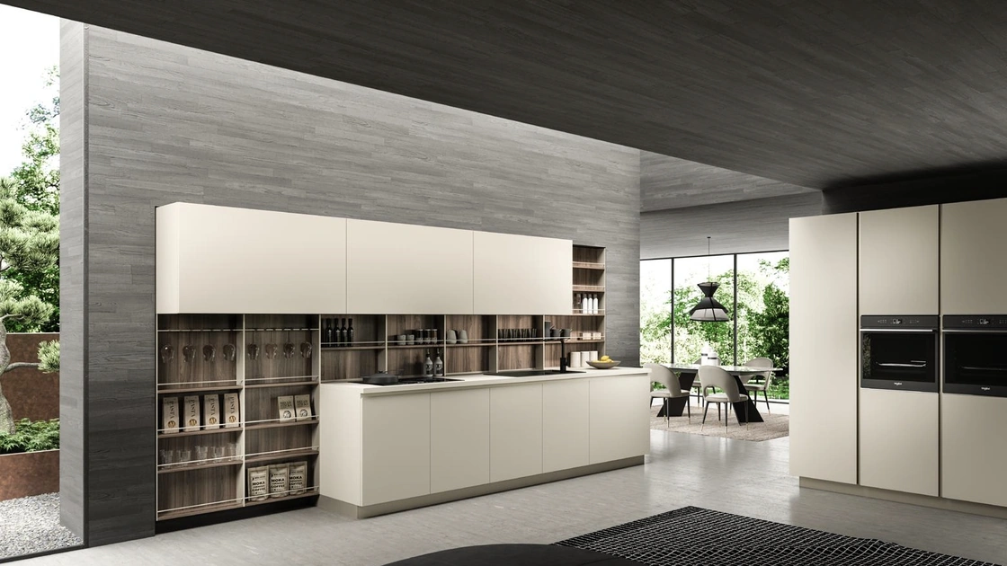 Cucina Moderna ad angolo Lab13 Kitchen 12 di Aran