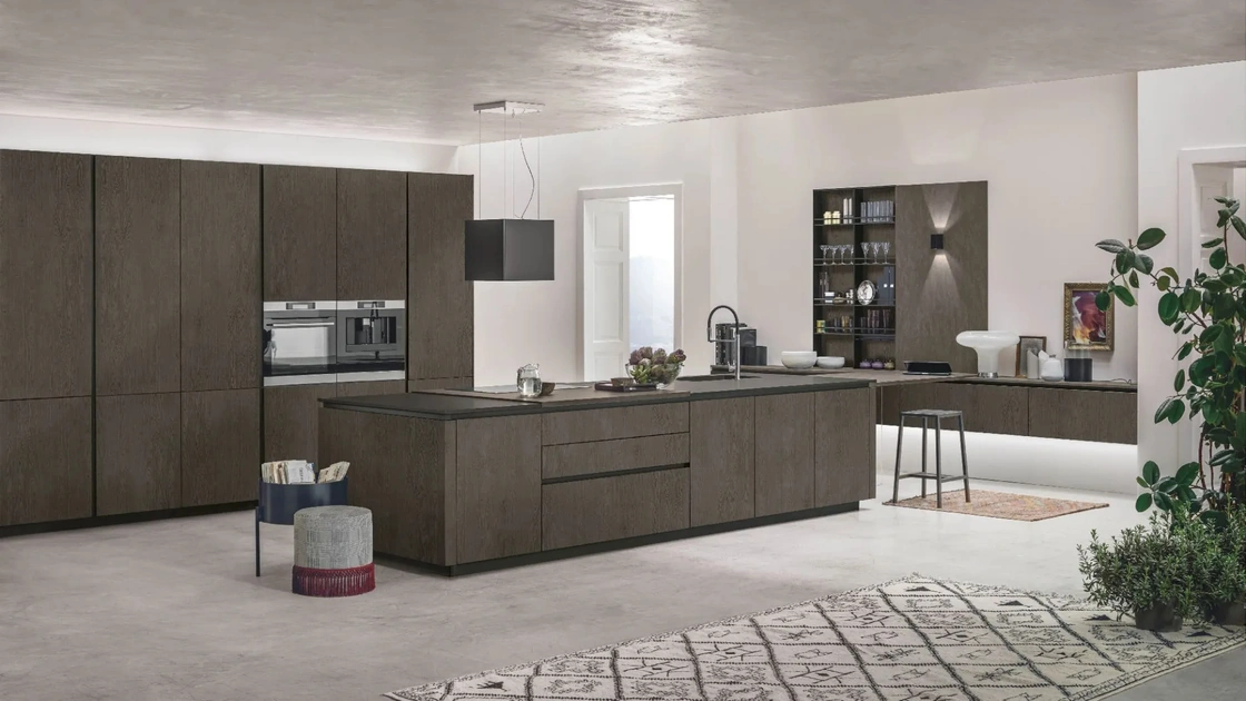 Cucina Moderna con isola Natural 10 di Stosa