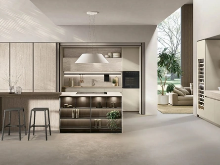 Cucina Moderna con isola Aliant 01 di Stosa